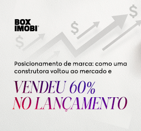 Posicionamento de marca como uma construtora voltou ao mercado e vendeu 60% no lançamento